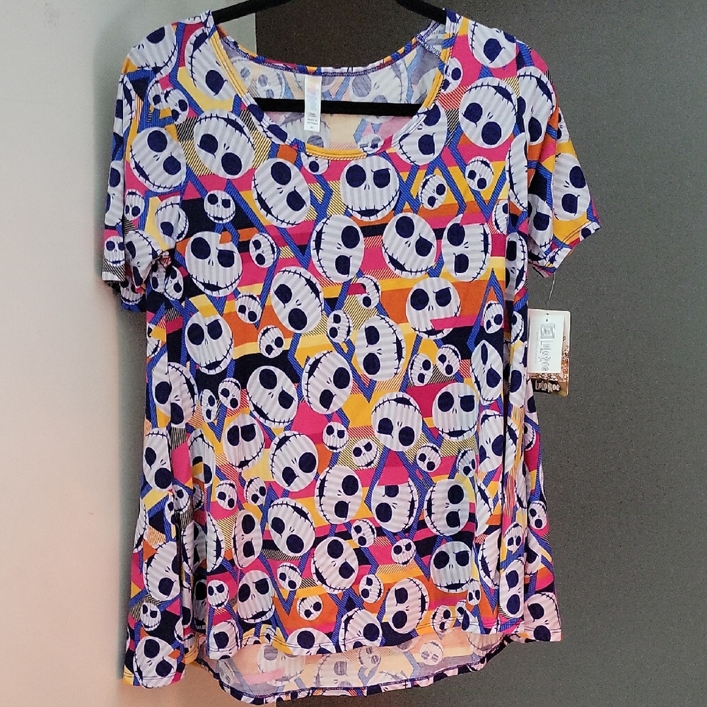 Lularoe Perfect T Disney Nightmare Before Christmas Xs New With Tags